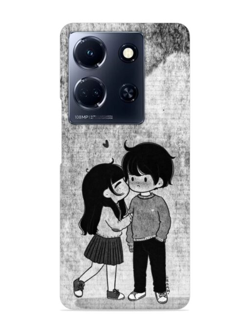 Couple Love Highlights Snap Case for Infinix Note 30 (5G) Zapvi