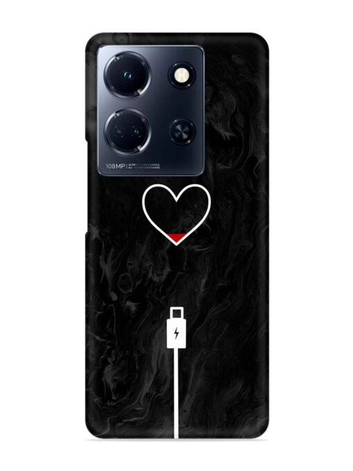 Heart Charging Vector Snap Case for Infinix Note 30 (5G) Zapvi