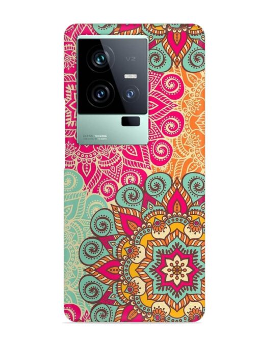 Mandala Seamless Snap Case for Iqoo 11 (5G) Zapvi