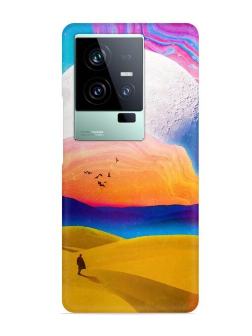 Sandy Desert Snap Case for Iqoo 11 (5G) Zapvi