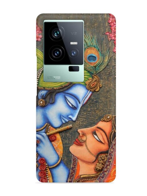 Lord Radha Krishna Flute Art Snap Case for Iqoo 11 (5G) Zapvi