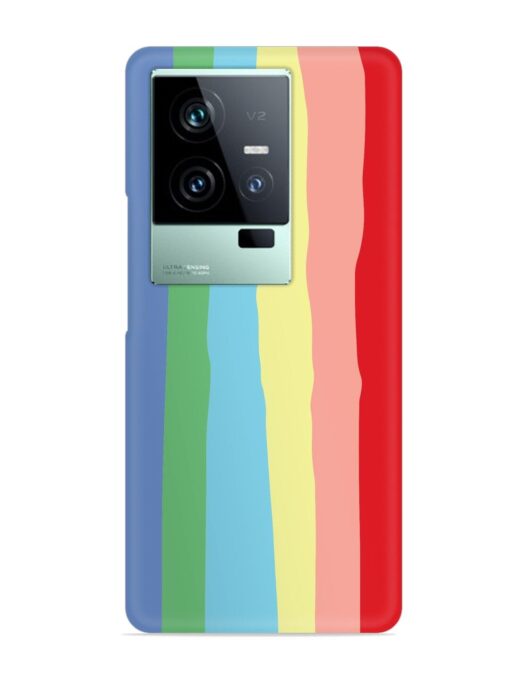 Rainbow Premium Shade Snap Case for Iqoo 11 (5G) Zapvi