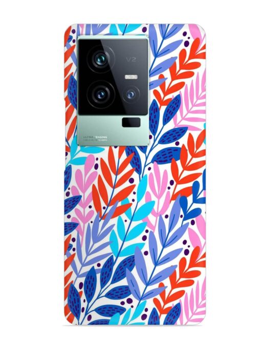 Bright Floral Tropical Snap Case for Iqoo 11 (5G) Zapvi