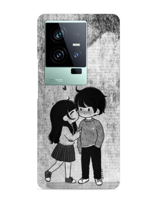 Couple Love Highlights Snap Case for Iqoo 11 (5G) Zapvi