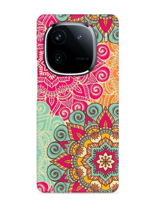 Mandala Seamless Snap Case for Iqoo 12 (5G) Zapvi