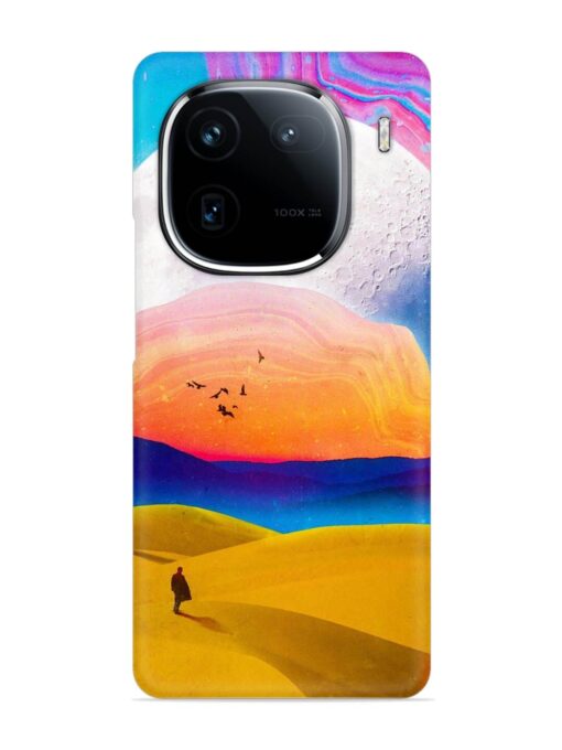 Sandy Desert Snap Case for Iqoo 12 (5G) Zapvi