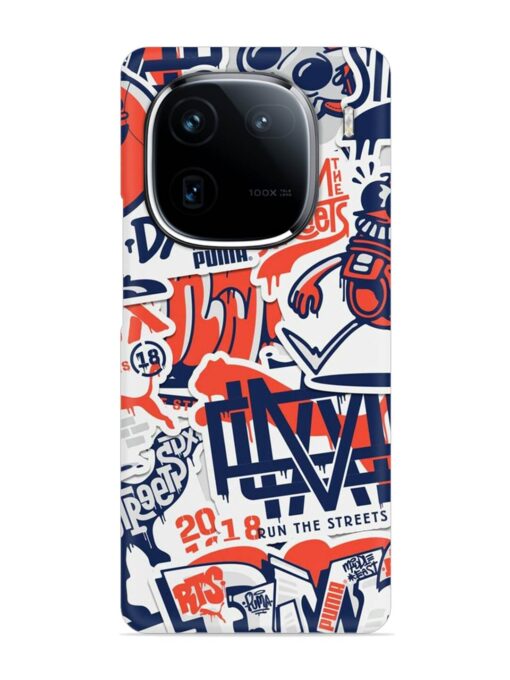 Run The Street Snap Case for Iqoo 12 (5G) Zapvi