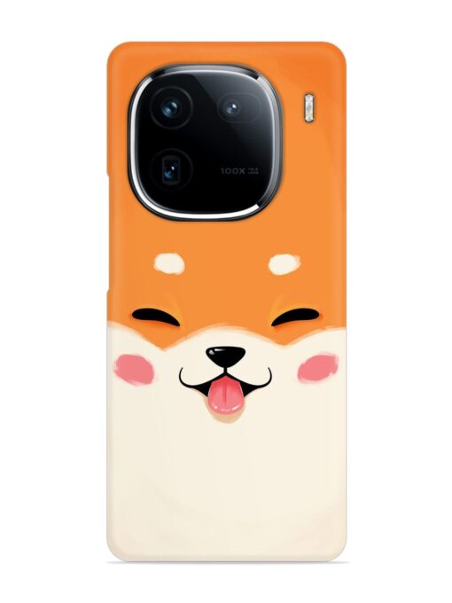 Happy Cat Art Snap Case for Iqoo 12 (5G) Zapvi