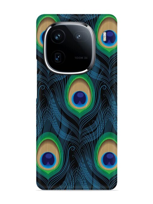 Seamless Pattern Peacock Snap Case for Iqoo 12 (5G) Zapvi