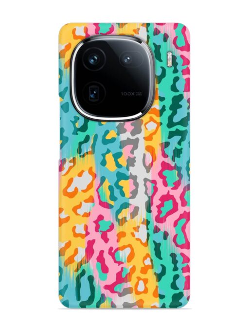 Seamless Vector Colorful Snap Case for Iqoo 12 (5G) Zapvi