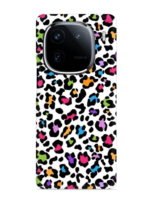 Seamless Leopard Pattern Snap Case for Iqoo 12 (5G) Zapvi