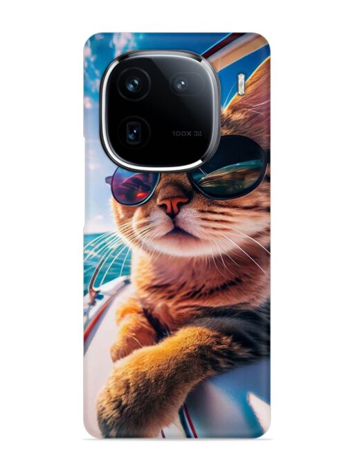 Cat In Style Snap Case for Iqoo 12 (5G) Zapvi