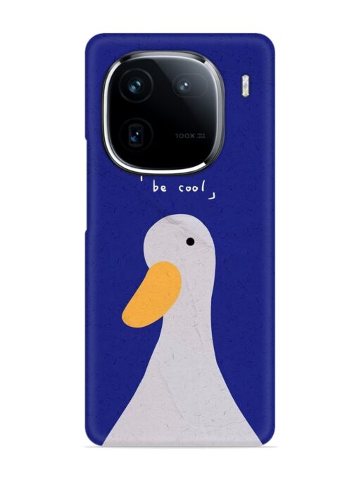 Be Cool Duck Snap Case for Iqoo 12 (5G) Zapvi