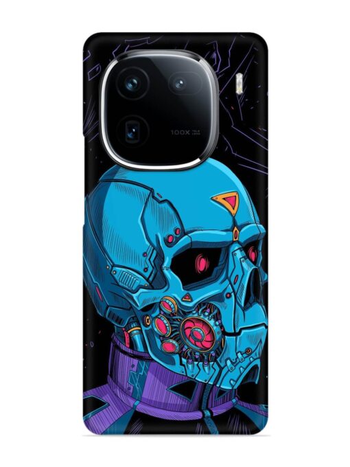 Skull Robo Vector Snap Case for Iqoo 12 (5G) Zapvi