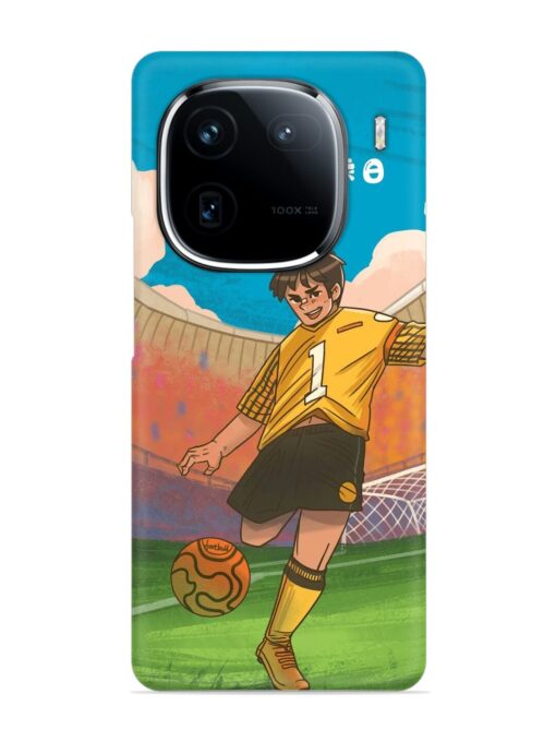 Soccer Kick Snap Case for Iqoo 12 (5G) Zapvi