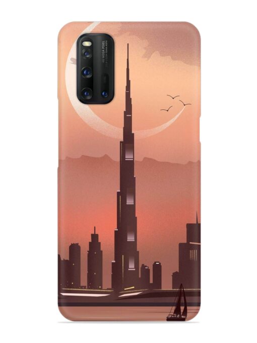 Landmark Burj Khalifa Snap Case for Iqoo 3 Zapvi