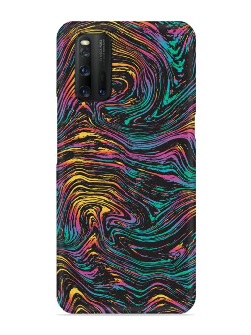 Abstract Liquid Colors Snap Case for Iqoo 3 Zapvi