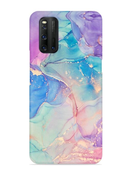 Alcohol Ink Colors Snap Case for Iqoo 3 Zapvi