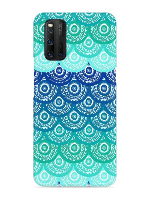 Ethnic Seamless Pattern Snap Case for Iqoo 3 Zapvi