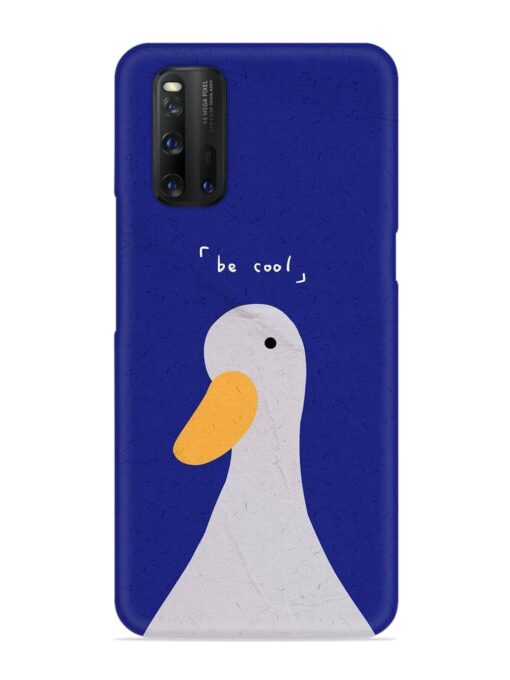 Be Cool Duck Snap Case for Iqoo 3 Zapvi