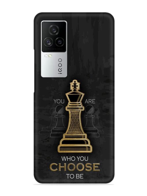 You Are Who Choose To Be Snap Case for Iqoo 7 Legend (5G) Zapvi