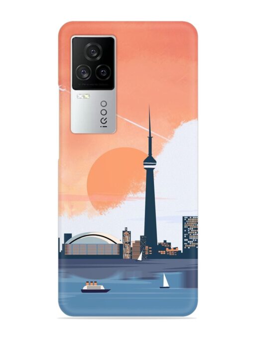 Toronto Canada Snap Case for Iqoo 7 Legend (5G) Zapvi