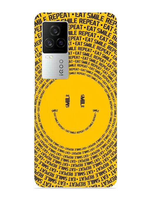 Smiley Snap Case for Iqoo 7 Legend (5G) Zapvi