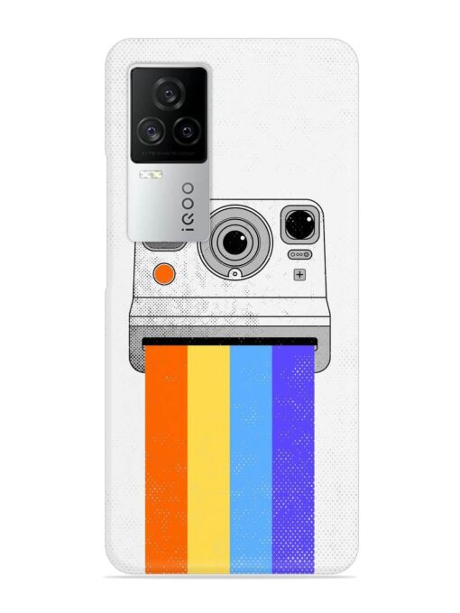 Retro Camera Art Snap Case for Iqoo 7 Legend (5G) Zapvi