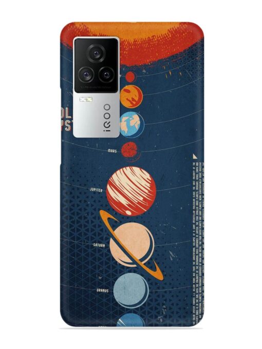 Solar System Vector Snap Case for Iqoo 7 Legend (5G) Zapvi