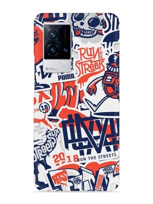 Run The Street Snap Case for Iqoo 8 Zapvi