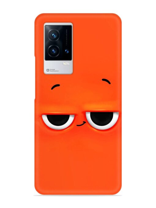 Smiley Face Snap Case for Iqoo 8 Zapvi