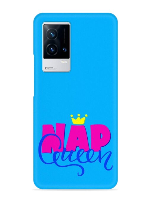 Nap Queen Quote Snap Case for Iqoo 8 Zapvi