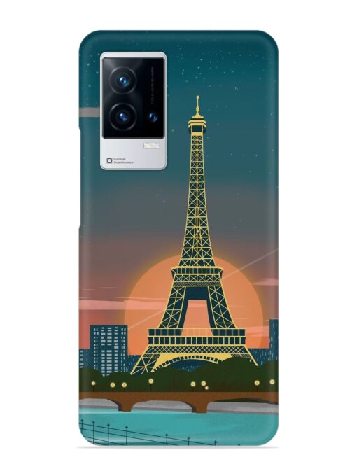 Scenery Architecture France Paris Snap Case for Iqoo 9 (5G) Zapvi