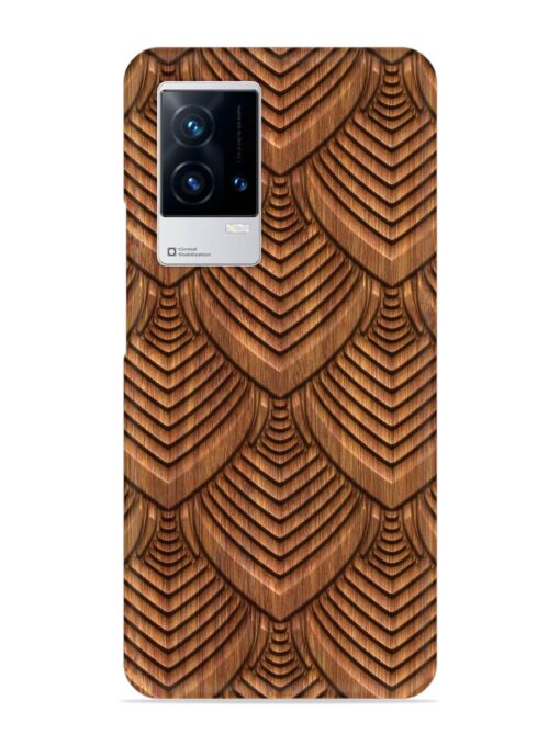 Carved Pattern On Snap Case for Iqoo 9 (5G) Zapvi