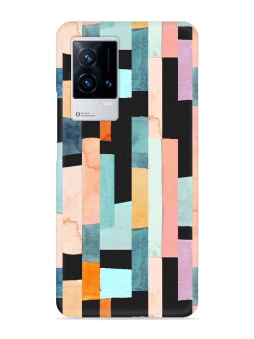 Geometric Seamless Pattern Snap Case for Iqoo 9 (5G) Zapvi