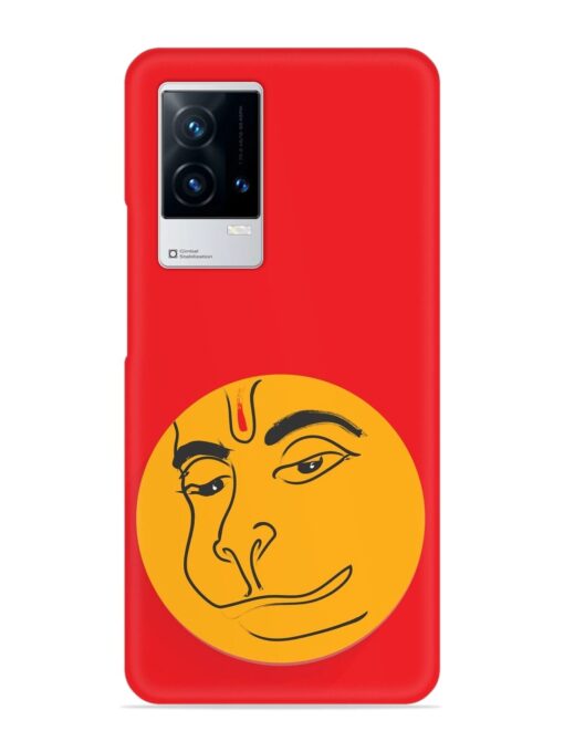 Lord Hanuman Vector Snap Case for Iqoo 9 (5G) Zapvi