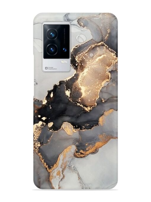 Luxury Abstract Fluid Snap Case for Iqoo 9 (5G) Zapvi