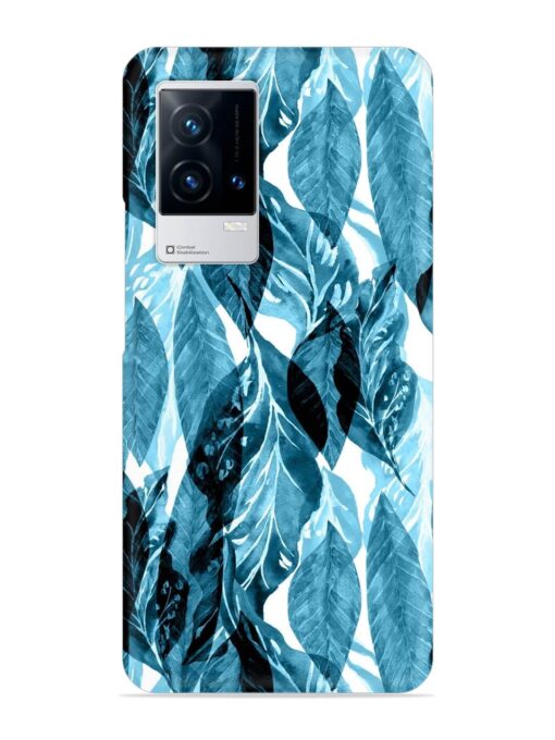 Leaves Pattern Jungle Snap Case for Iqoo 9 (5G) Zapvi