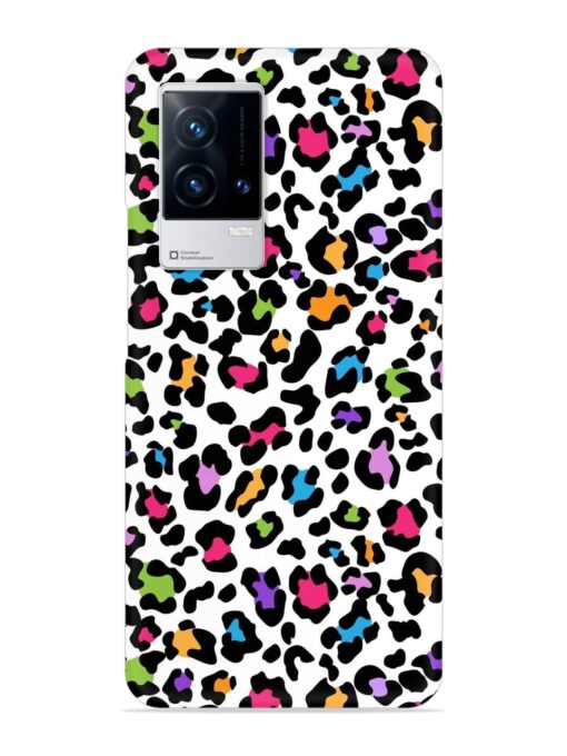 Seamless Leopard Pattern Snap Case for Iqoo 9 (5G) Zapvi