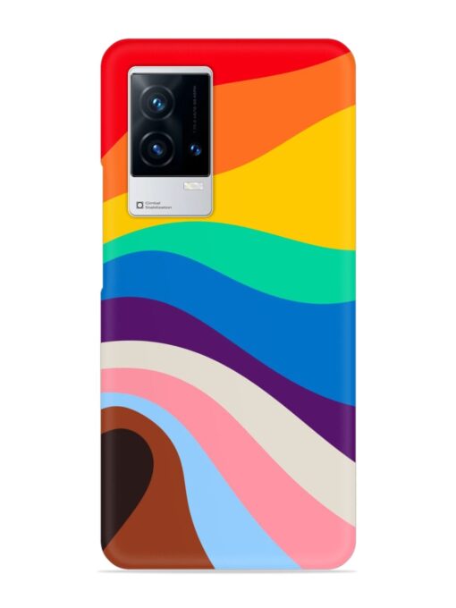 Minimal Pride Art Snap Case for Iqoo 9 (5G) Zapvi