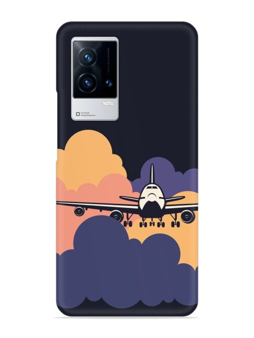 Aeroplane vector Snap Case for Iqoo 9 (5G) Zapvi