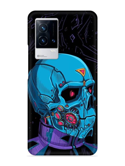 Skull Robo Vector Snap Case for Iqoo 9 (5G) Zapvi