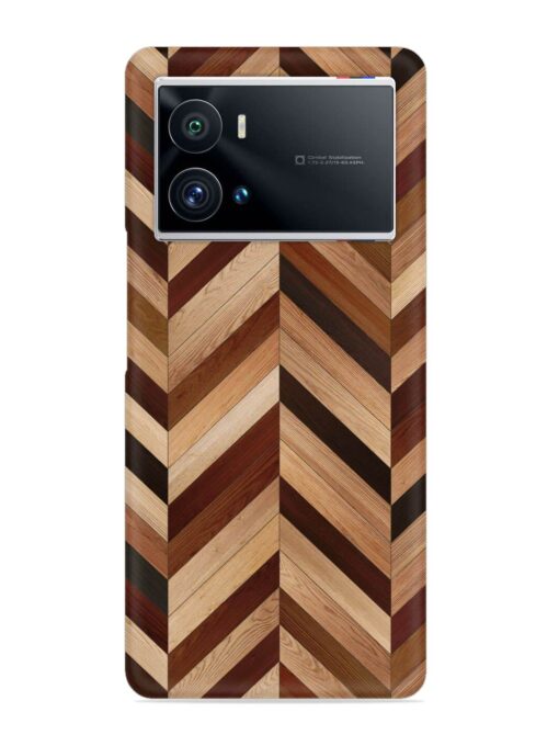 Seamless Wood Parquet Snap Case for Iqoo 9 Pro Zapvi