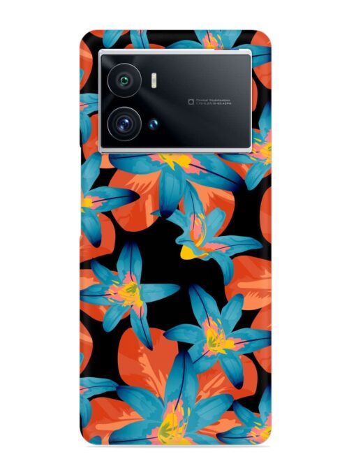 Philippine Flowers Seamless Snap Case for Iqoo 9 Pro Zapvi