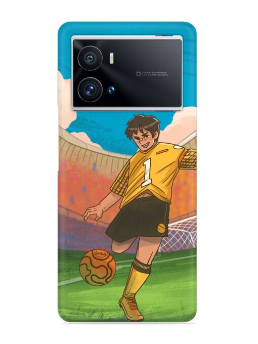 Soccer Kick Snap Case for Iqoo 9 Pro Zapvi