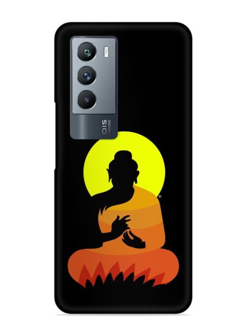 Buddha Art Black Snap Case for Iqoo 9 Se (5G) Zapvi