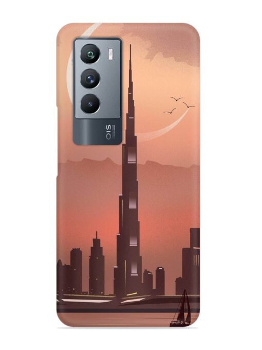 Landmark Burj Khalifa Snap Case for Iqoo 9 Se (5G) Zapvi