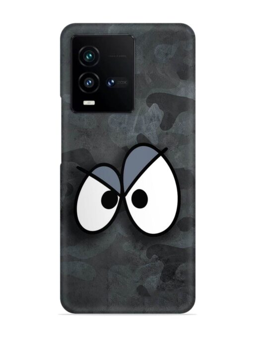 Big Eyes Night Mode Snap Case for Iqoo 9T (5G) Zapvi