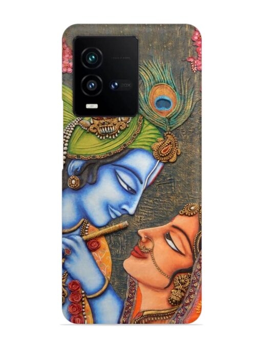 Lord Radha Krishna Flute Art Snap Case for Iqoo 9T (5G) Zapvi