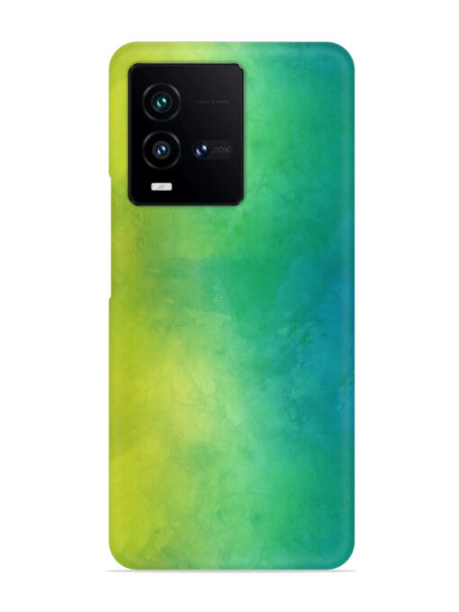 Yellow Green Gradient Snap Case for Iqoo 9T (5G) Zapvi